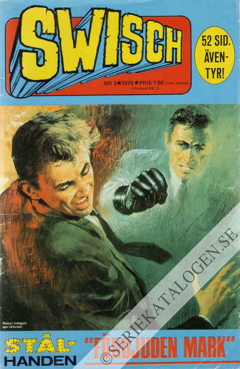 Framsida på Swisch #3 (1970)