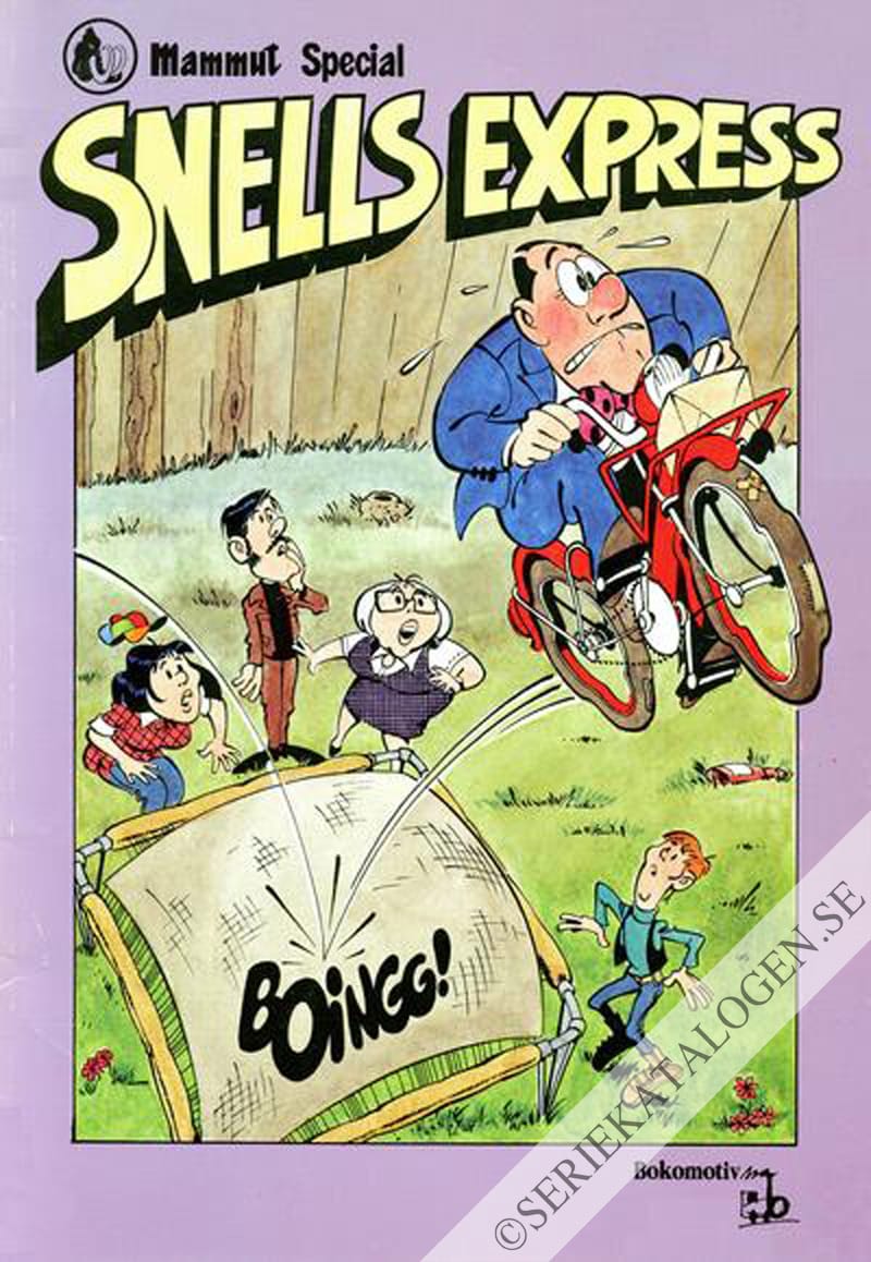 Framsida på Mammut Special Snells express (1980)