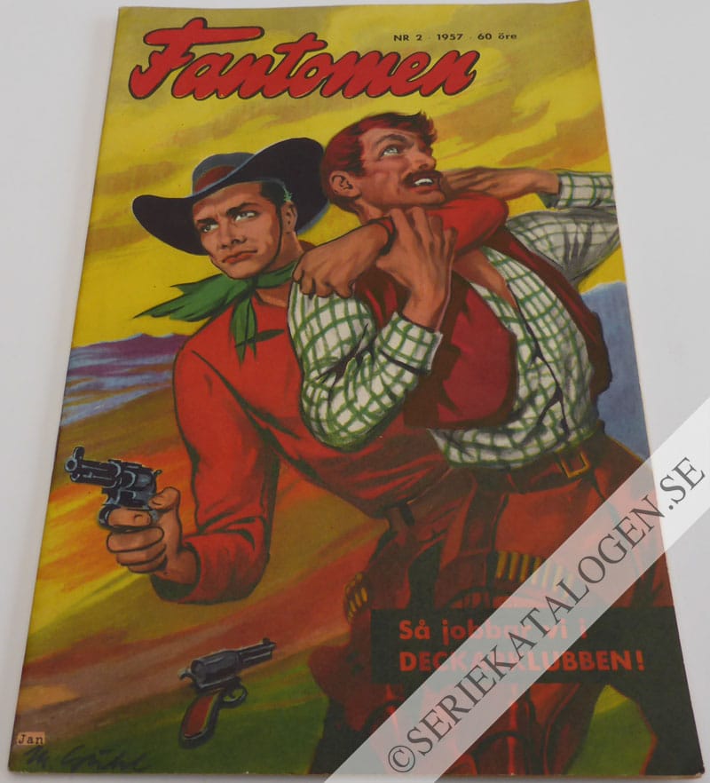 Framsida på Fantomen #2 (1957)
