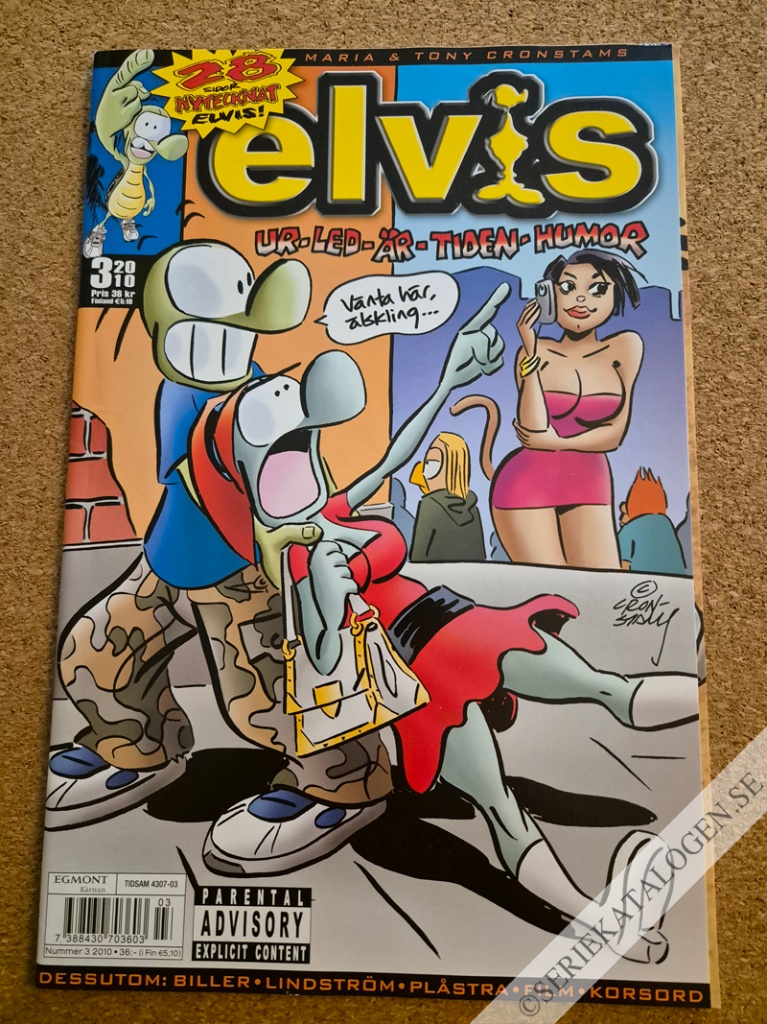 Framsida på Elvis #3 (2010)