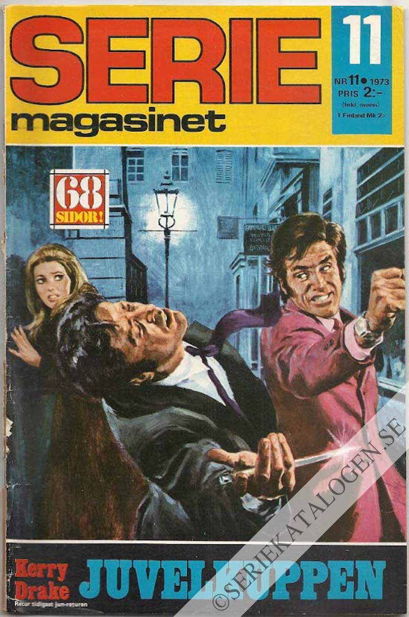 Framsida på Seriemagasinet #11 (1973)