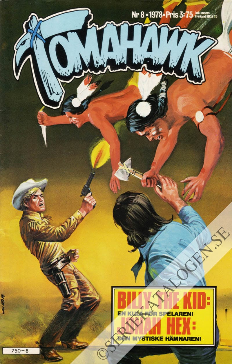 Framsida på Tomahawk #8 (1978)