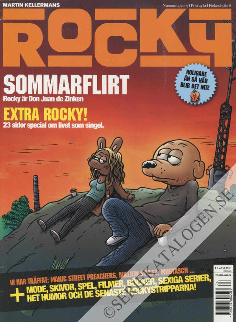 Framsida på Martin Kellermans Rocky Sommarflirt (2007)