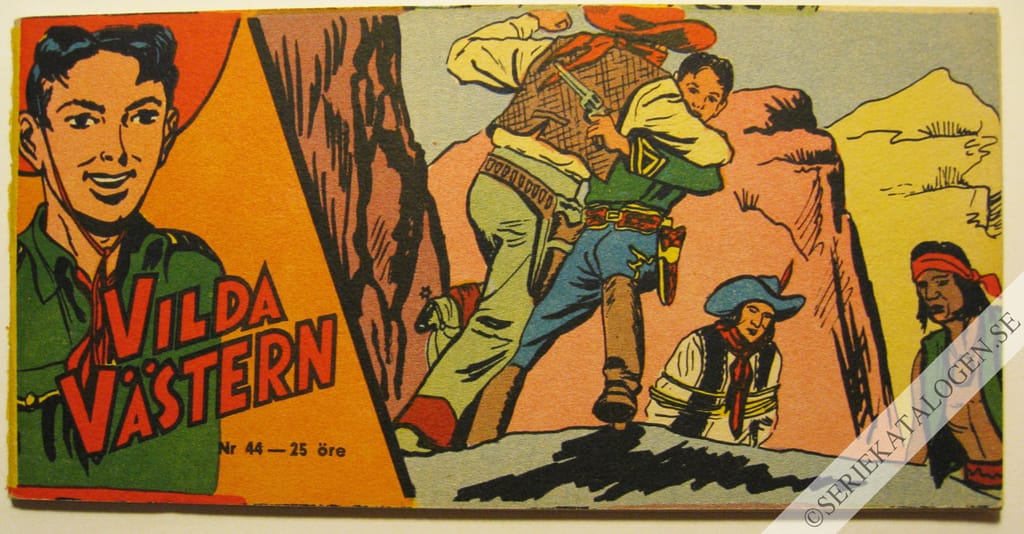 Framsida på Vilda Västern #44 (1955)