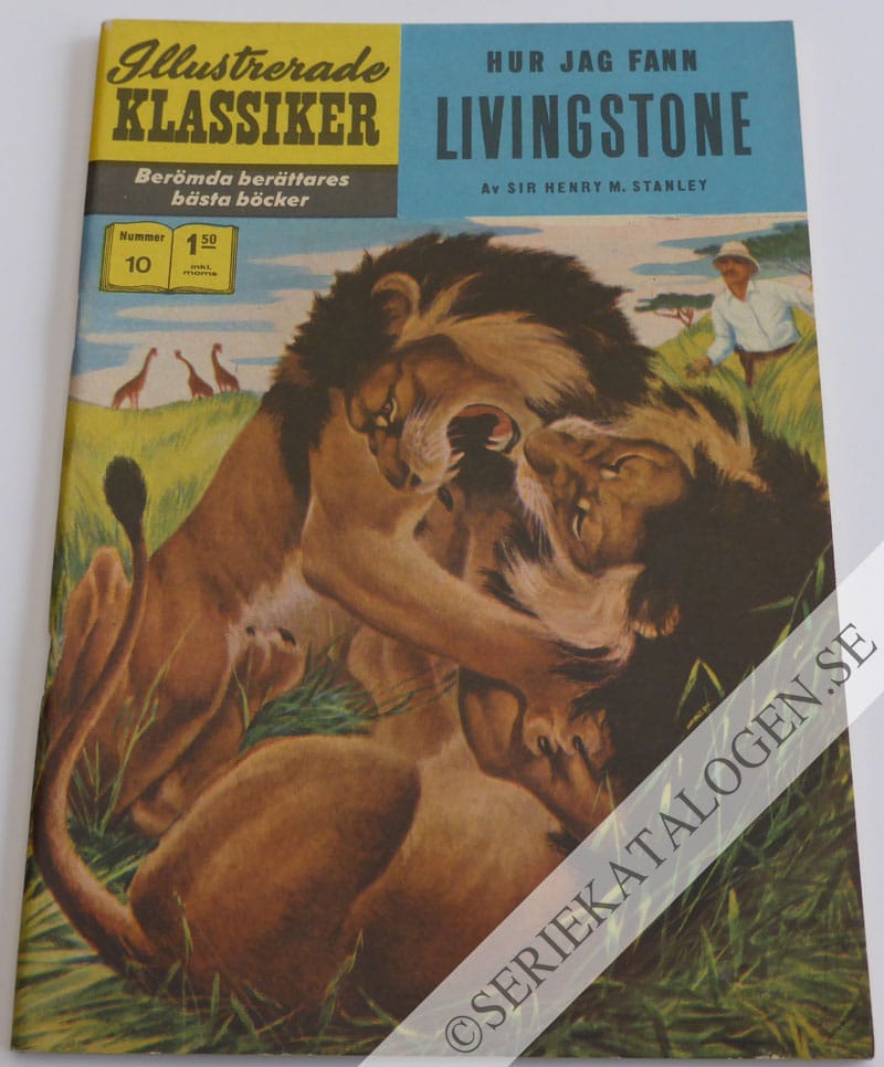 Framsida på Hur jag fann Livingstone (1969)