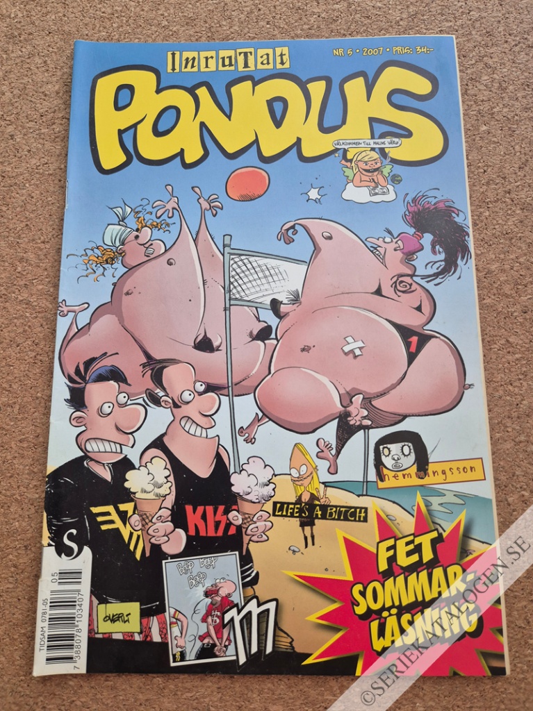 Framsida på Pondus #5 (2007)