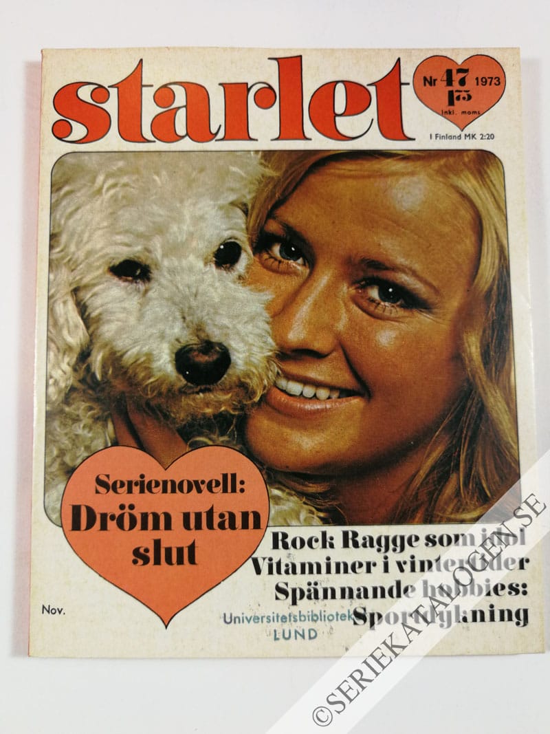 Framsida på Starlet #47 (1973)