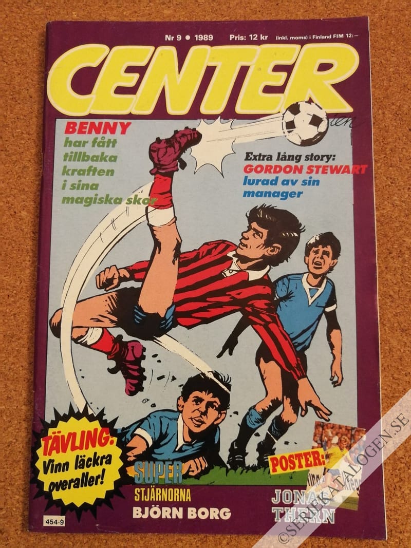 Framsida på Centerserien #9 (1989)