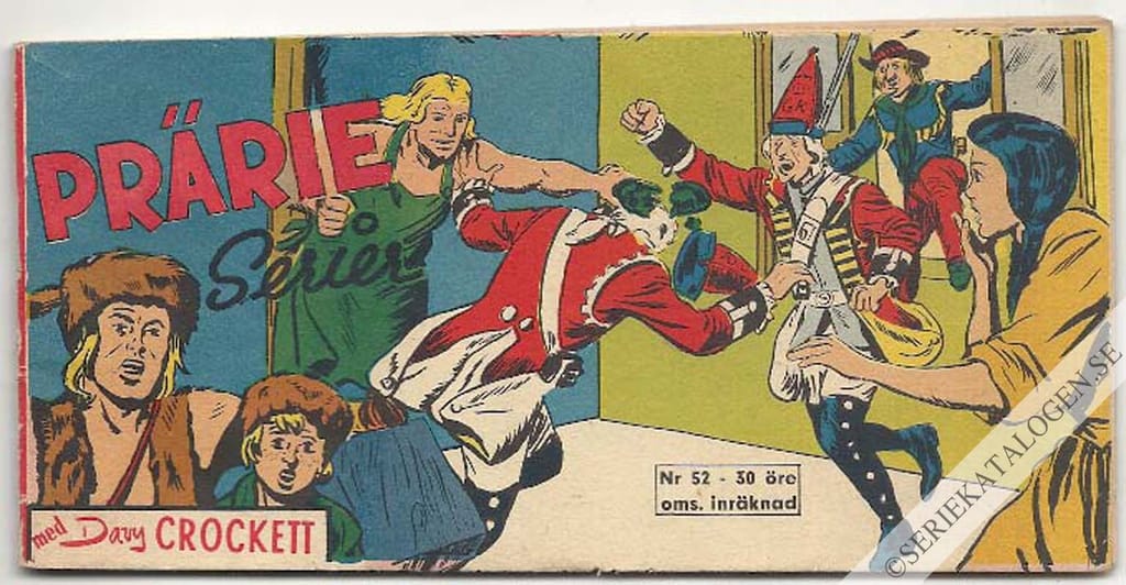 Framsida på Prärie-serier #52 (1960)
