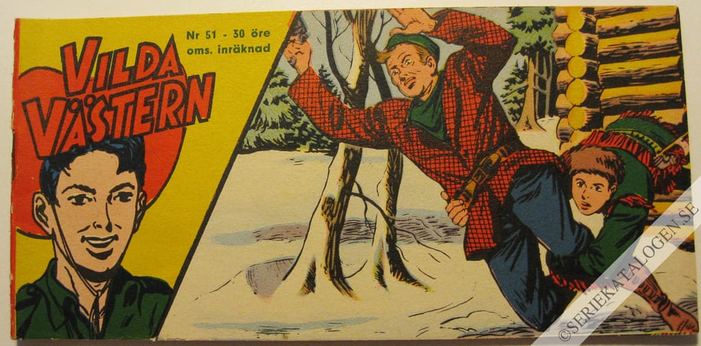 Framsida på Vilda Västern #51 (1960)
