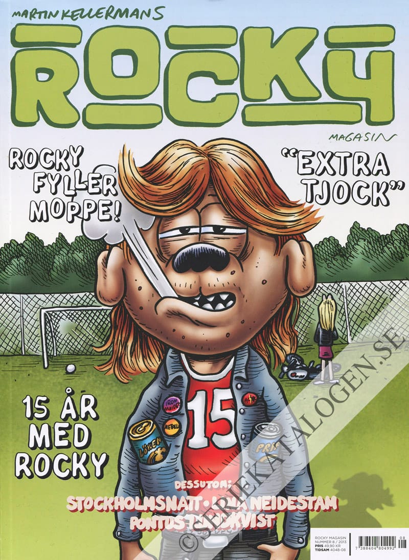 Framsida på Martin Kellermans Rocky #8 (2013)
