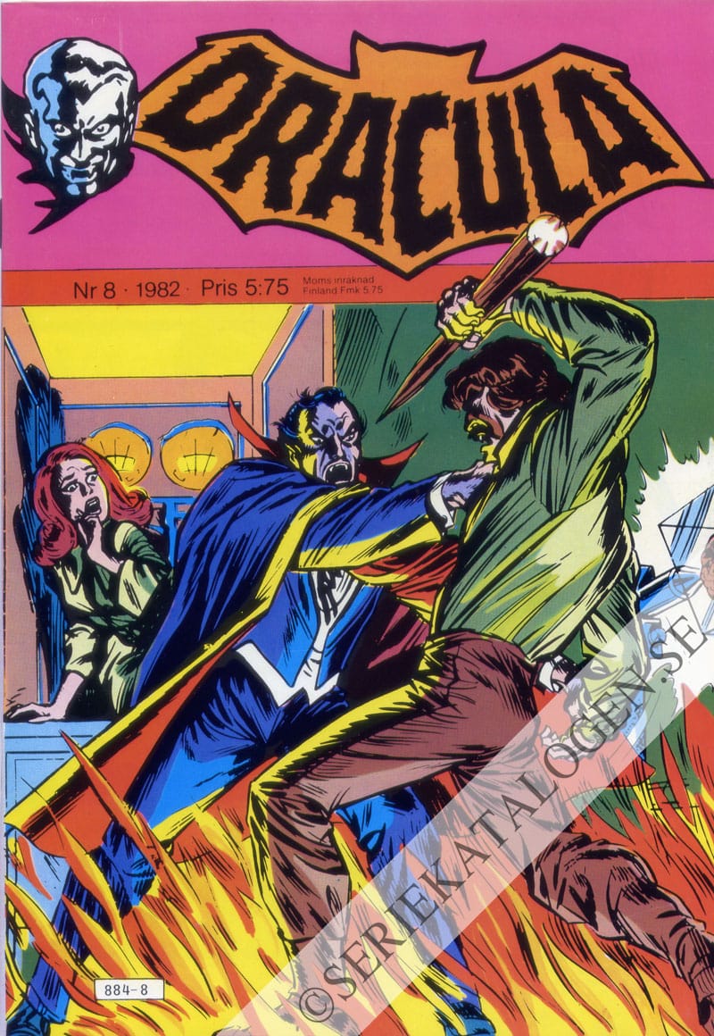 Framsida på Dracula #8 (1982)