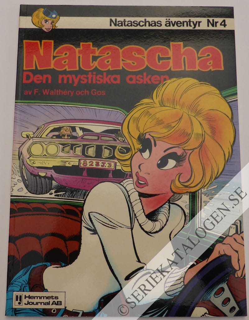 Framsida på Nataschas äventyr Den mystiska asken (1981)