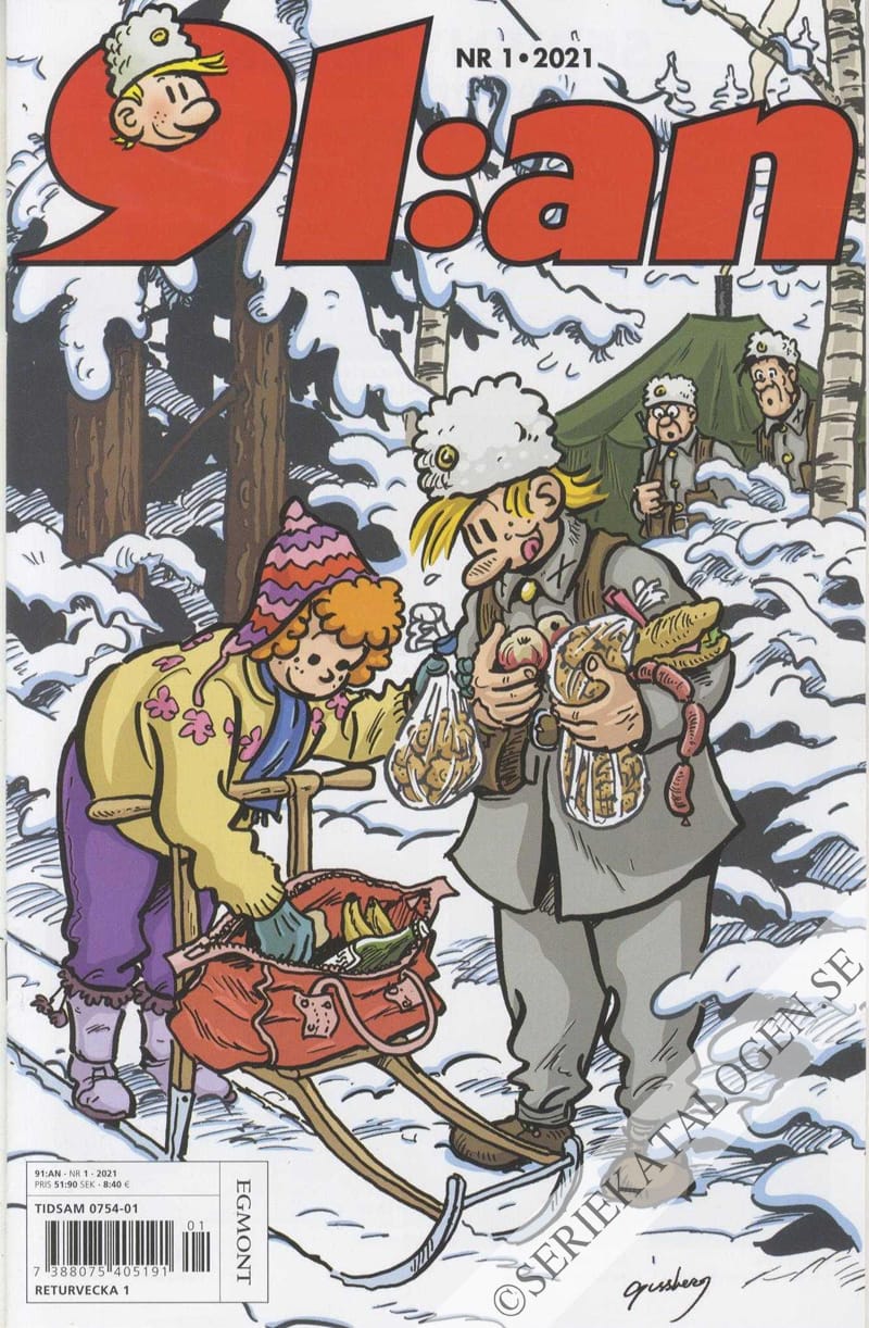 Framsida på 91:an #1 (2021)