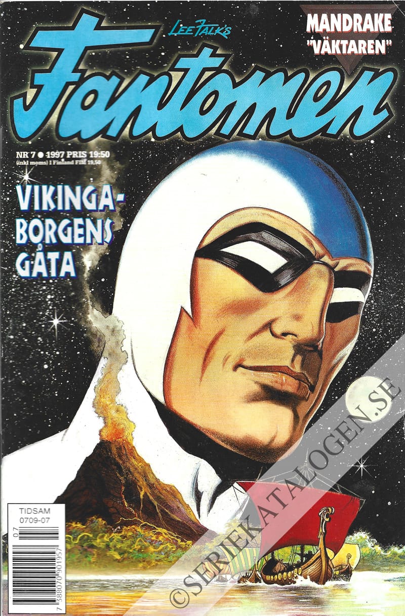 Framsida på Fantomen #7 (1997)