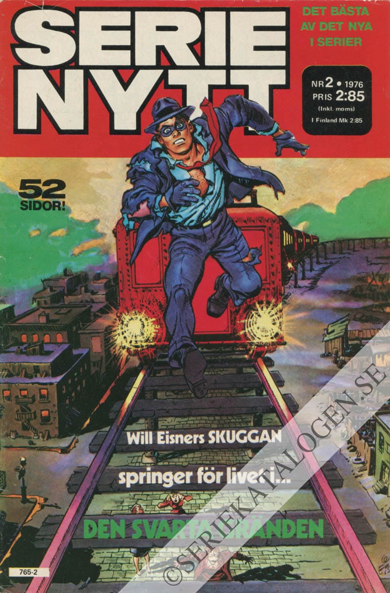 Framsida på Serie-Nytt #2 (1976)
