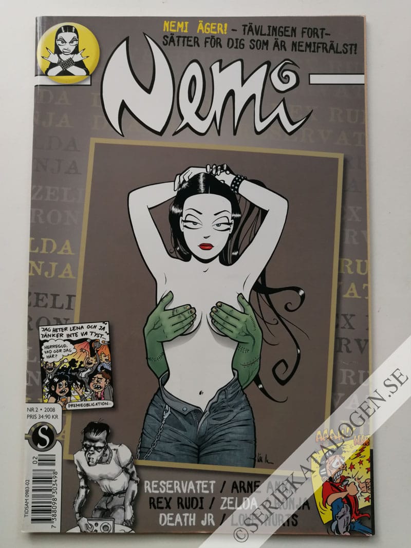 Framsida på Nemi #2 (2008)