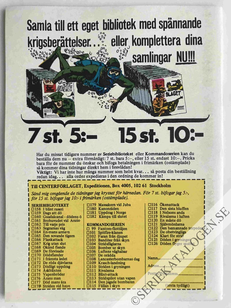 Baksida på En jagares öde (1968)