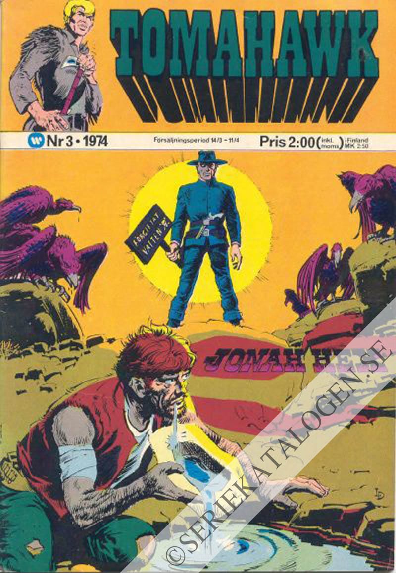 Framsida på Tomahawk #3 (1974)