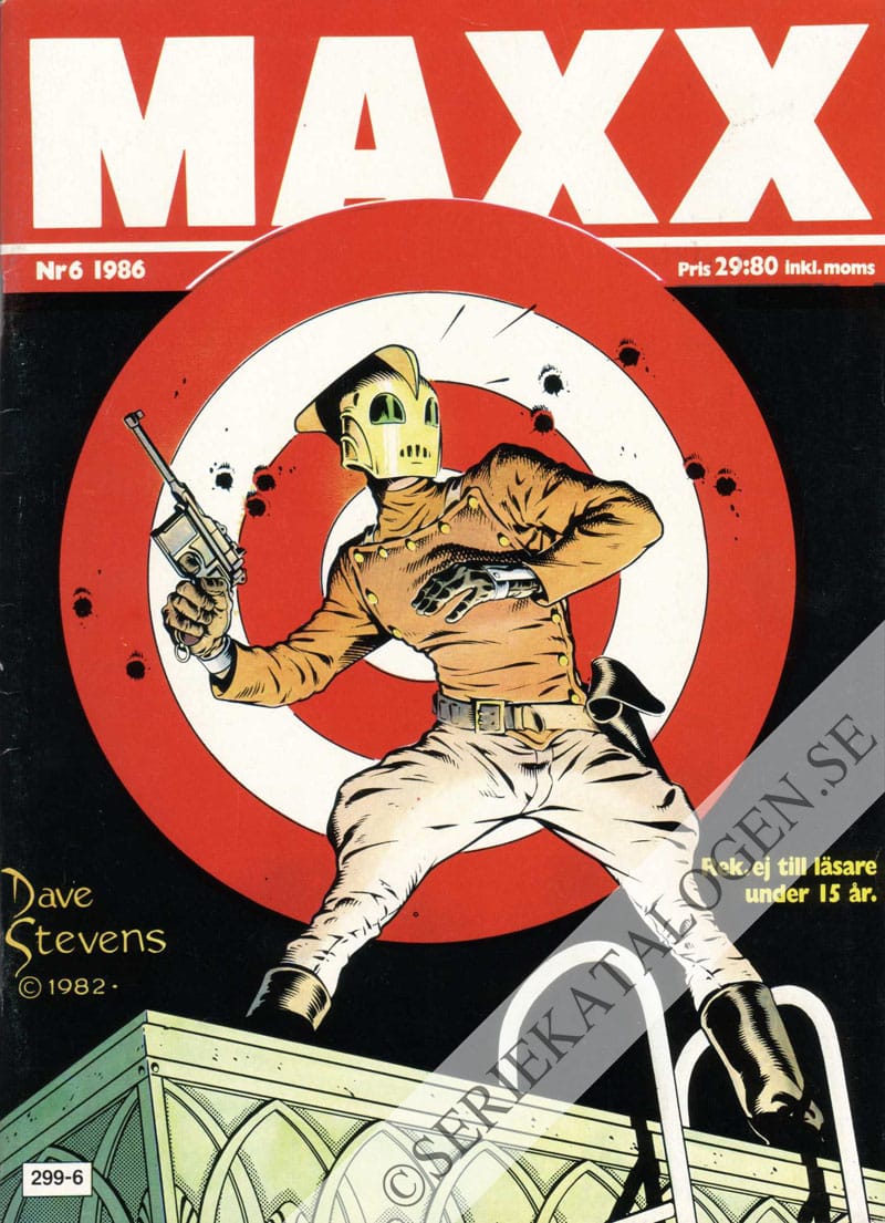 Framsida på Maxx #6 (1986)