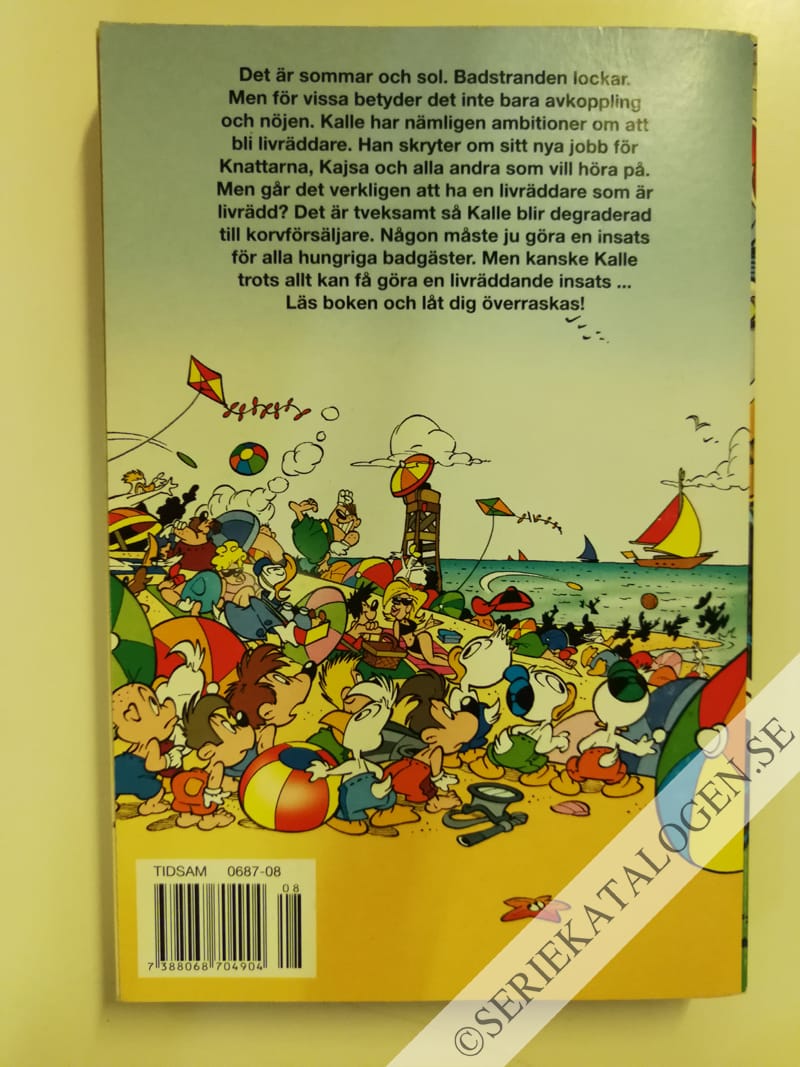 Baksida på Livrädd (2007)