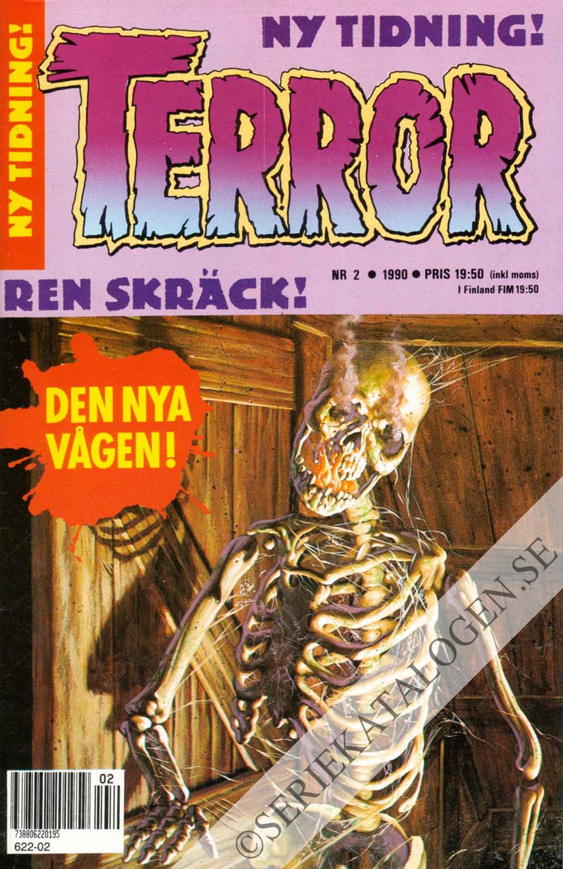 Framsida på Terror #2 (1990)