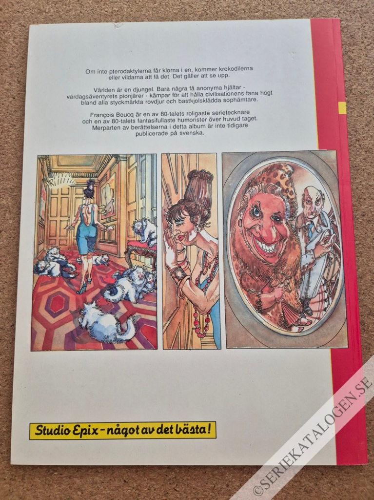 Baksida på Djungelns lag (1989)