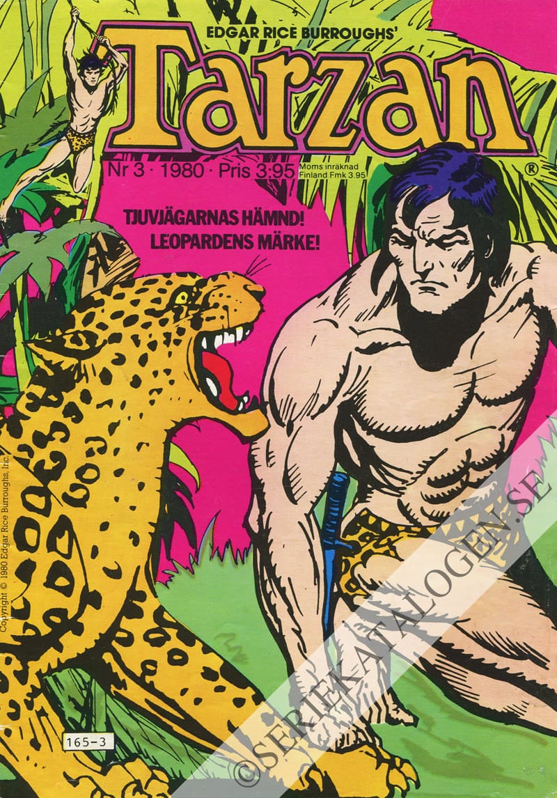 Framsida på Tarzan #3 (1980)