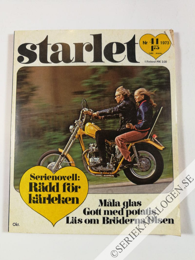 Framsida på Starlet #41 (1973)