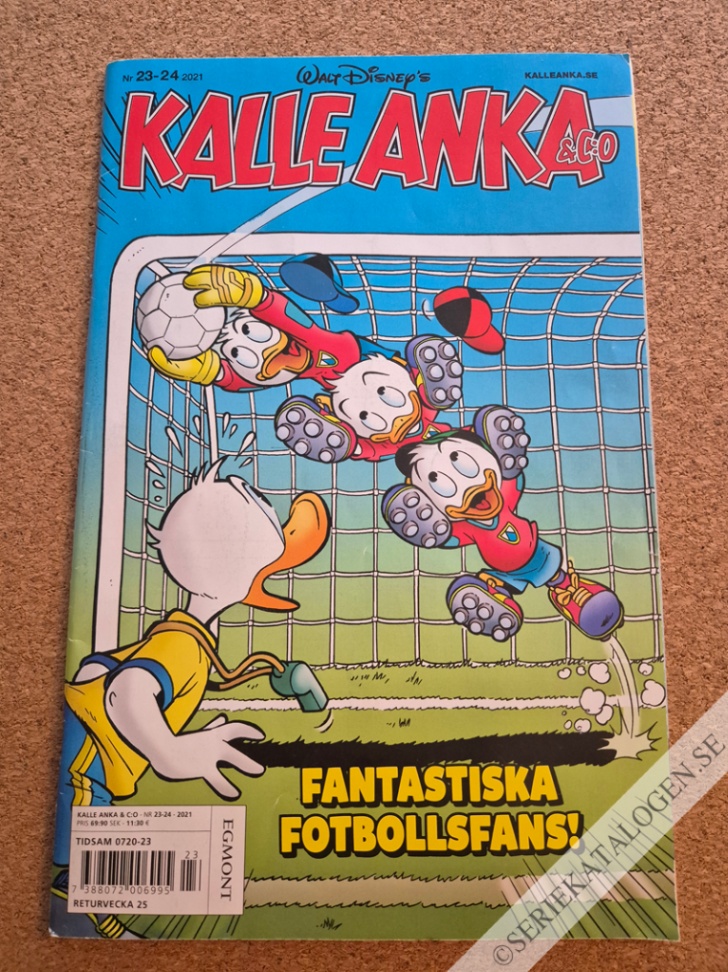 Framsida på Kalle Anka & C:o #23-24 (2021)