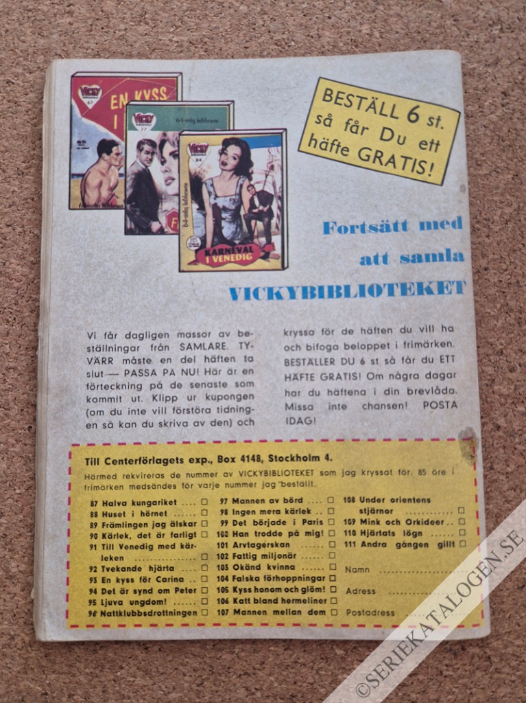 Baksida på Farlig rival (1963)