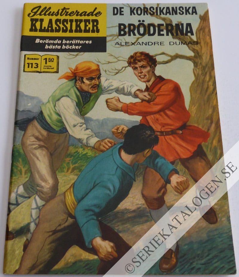 Framsida på De korsikanska bröderna (1969)
