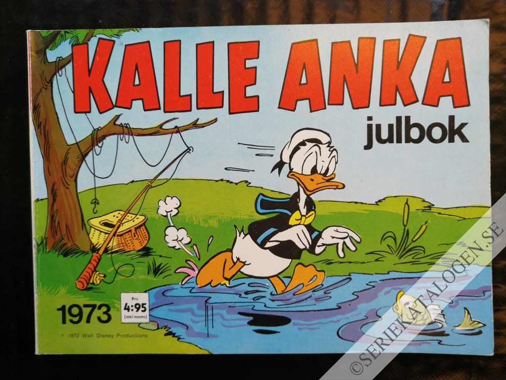Framsida på Kalle Ankas julbok # (1972)