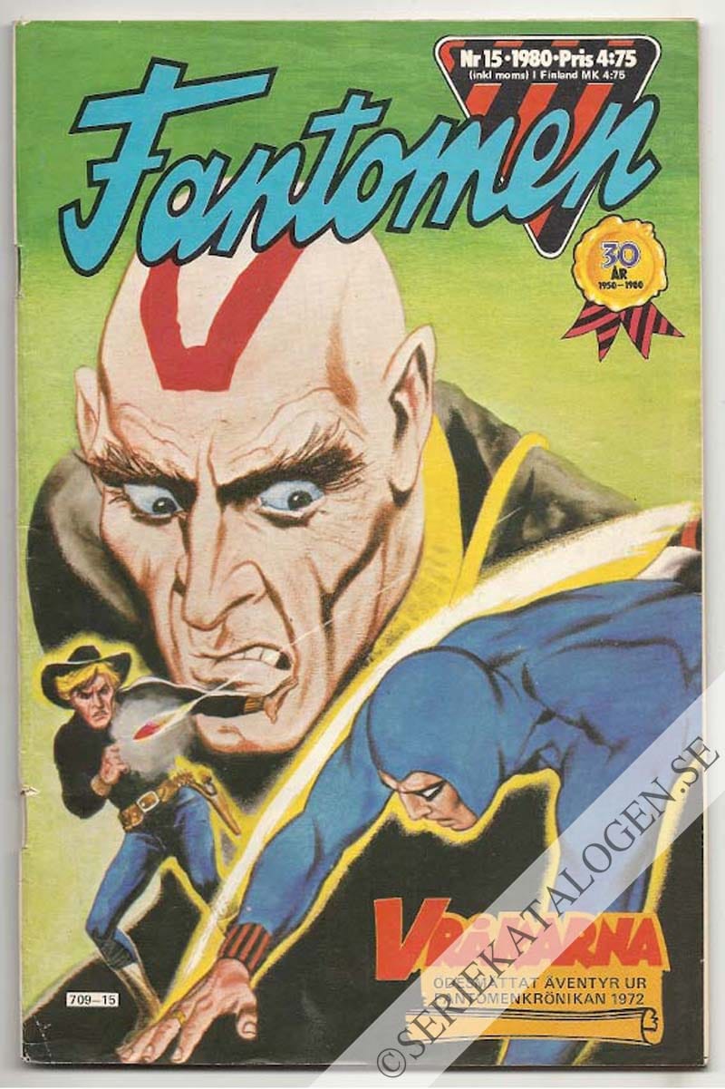 Framsida på Fantomen #15 (1980)
