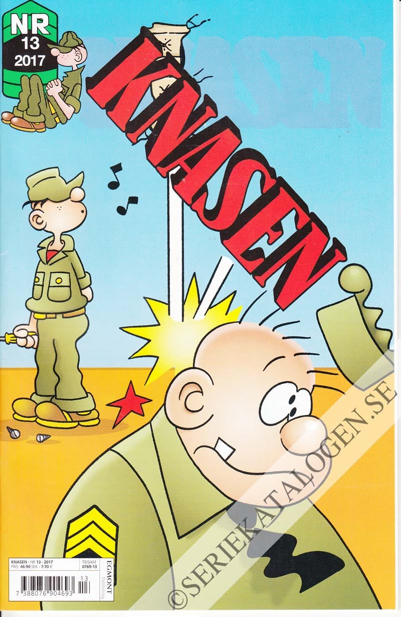 Framsida på Knasen #13 (2017)