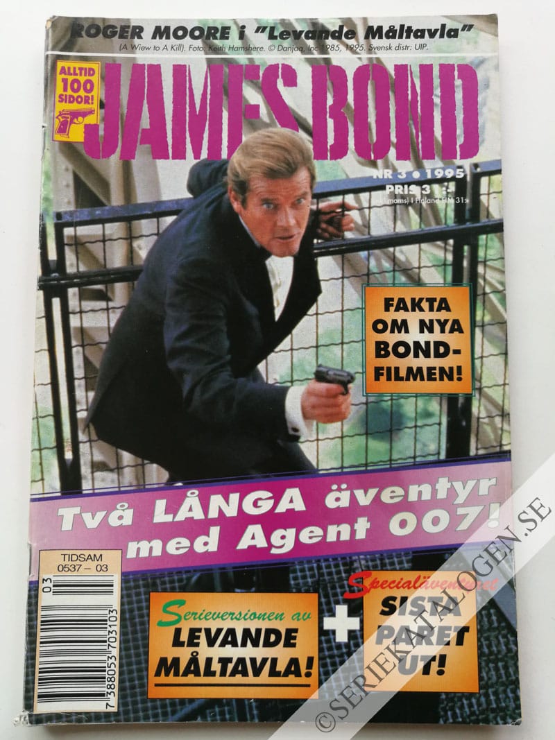 Framsida på James Bond agent 007 #3 (1995)