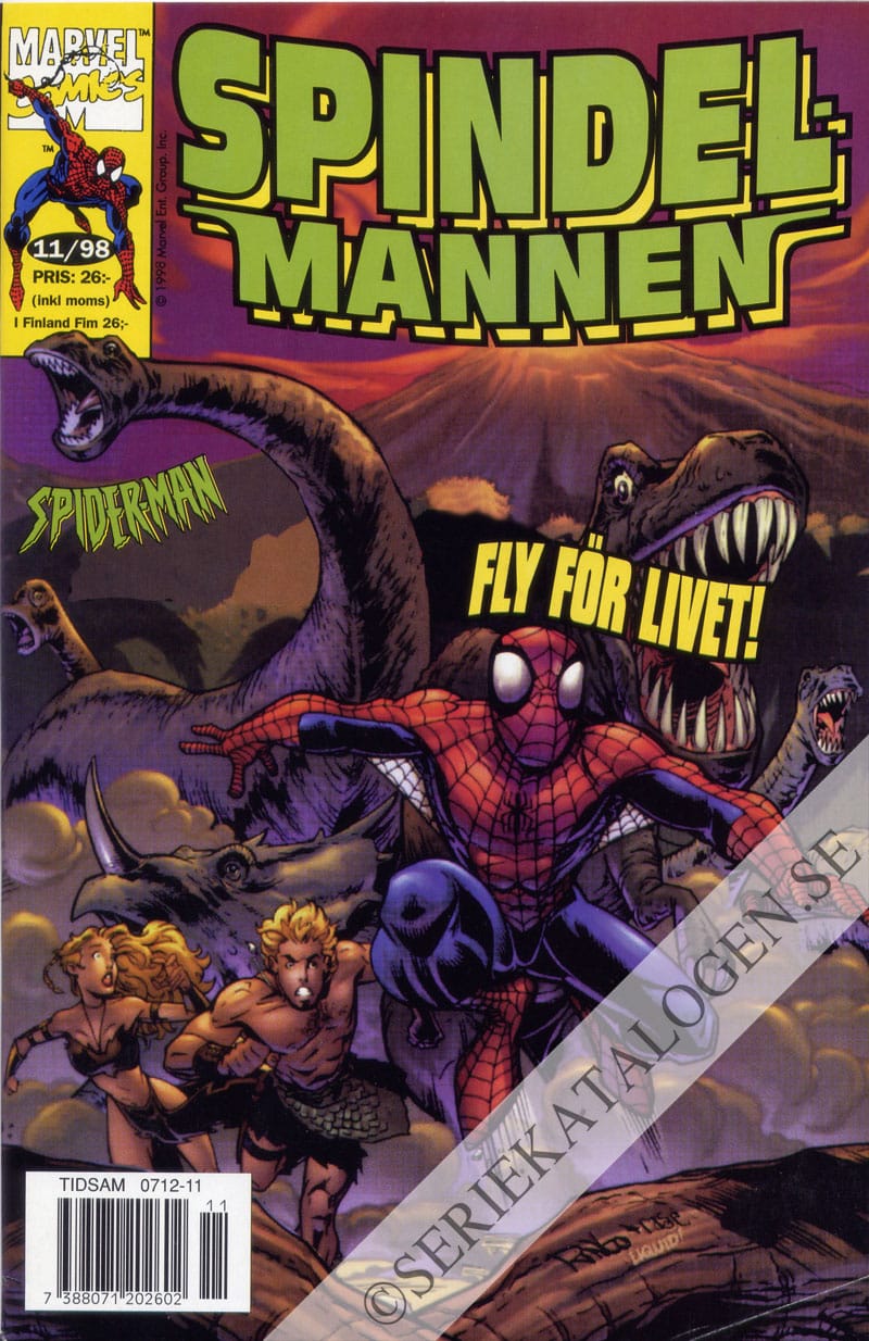Framsida på Spindelmannen #11 (1998)