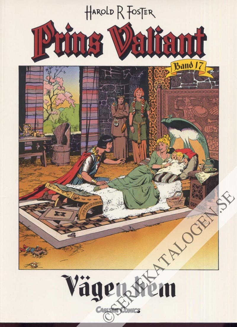 Framsida på Prins Valiant Vägen hem (1997)