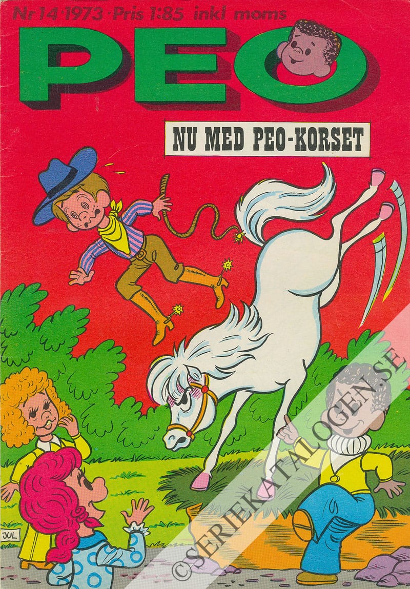 Framsida på Peo #14 (1973)