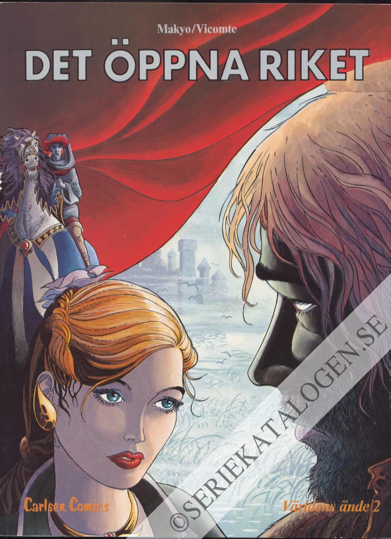 Framsida på Världens ände Det öppna riket (1987)