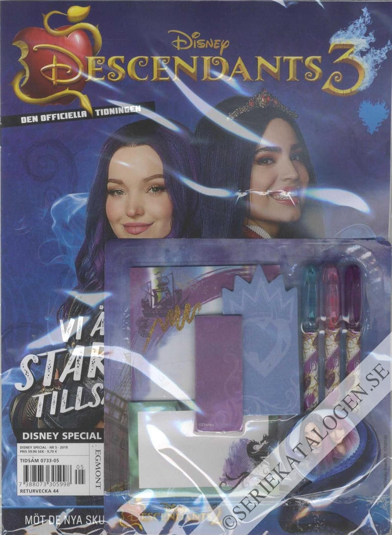 Framsida på Disney special #5 - Descendants 3 (2019)