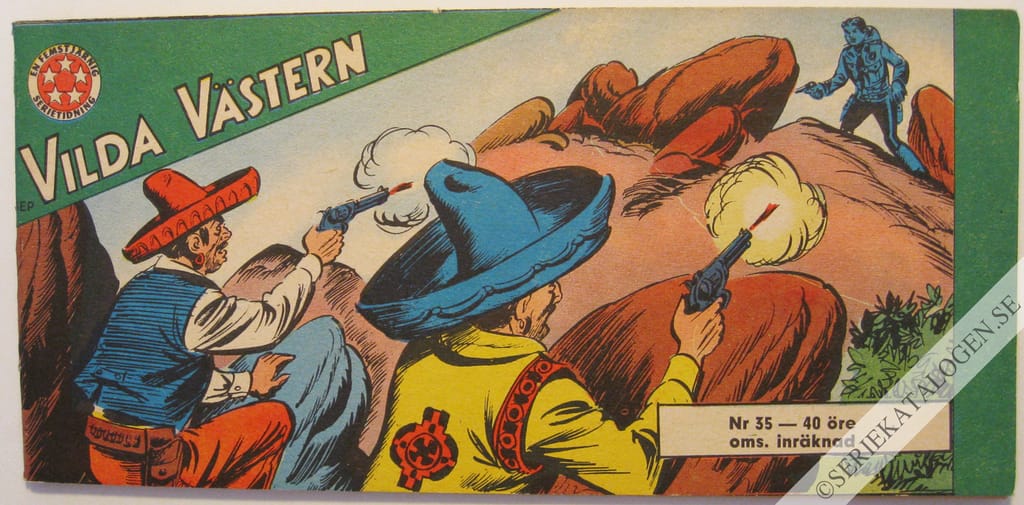 Framsida på Vilda Västern #35 (1966)