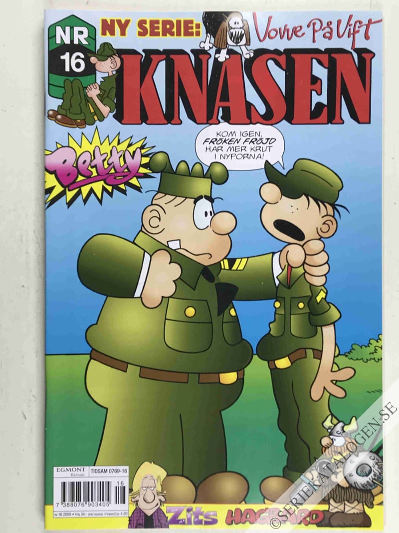 Framsida på Knasen #16 (2009)