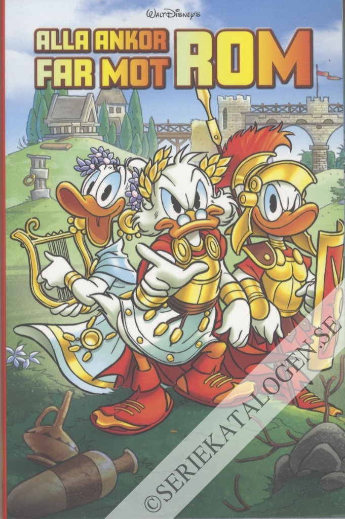 Framsida på Kalle Ankas pocket special Alla ankor far mot Rom (2024)