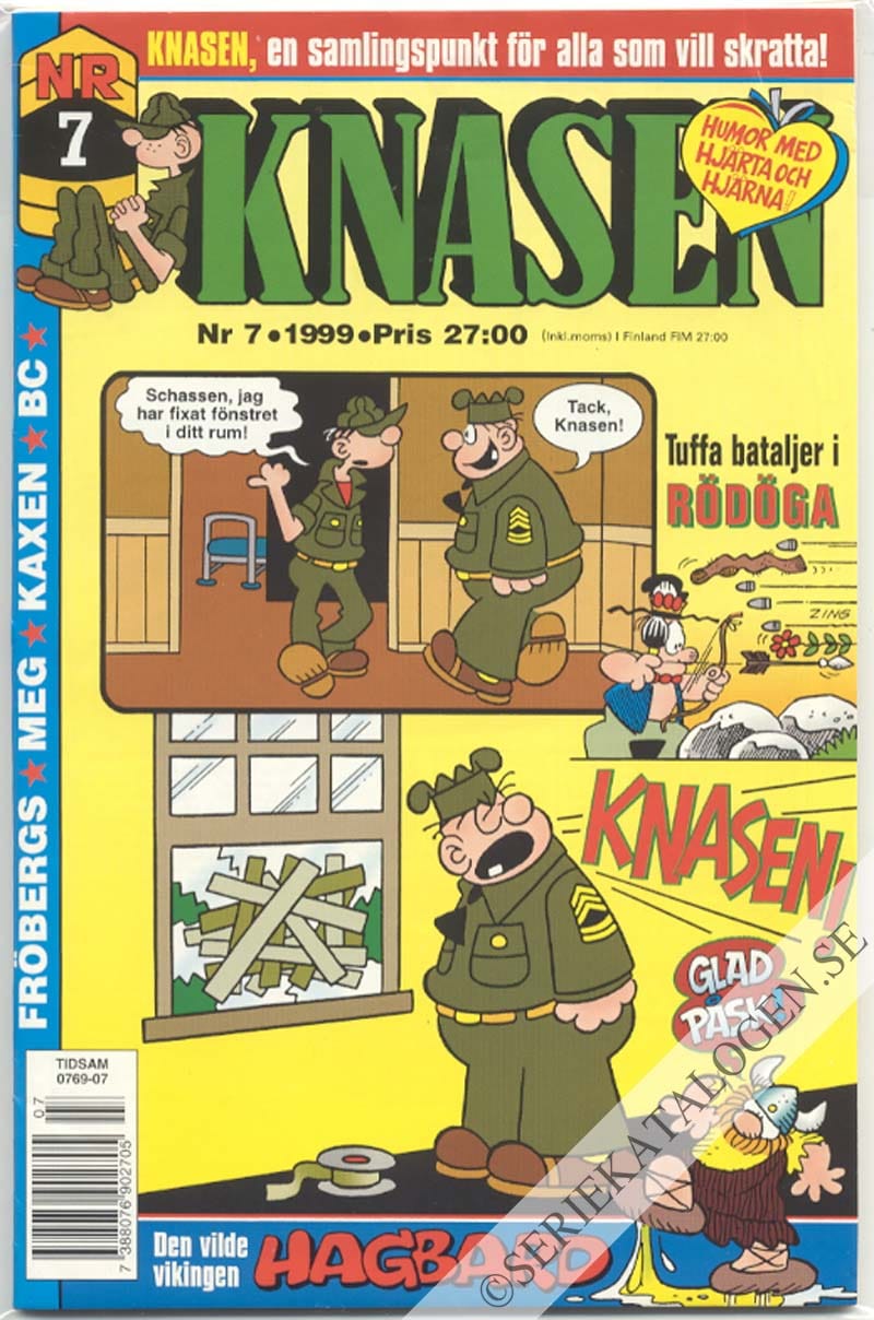 Framsida på Knasen #7 (1999)