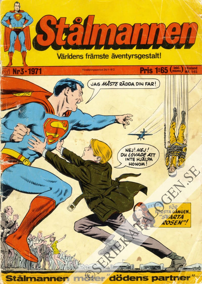 Framsida på Stålmannen #3 (1971)