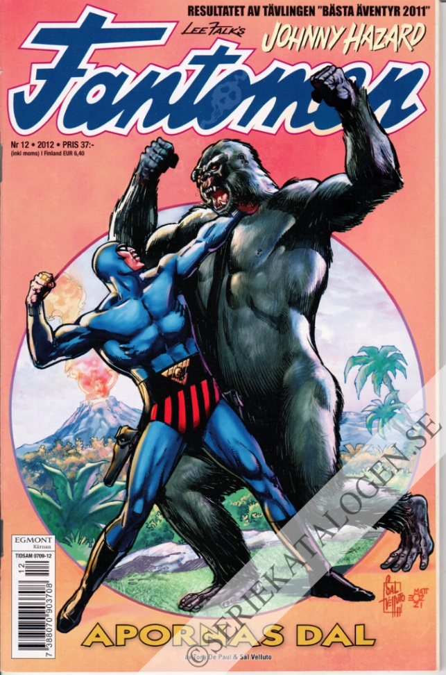 Framsida på Fantomen #12 (2012)