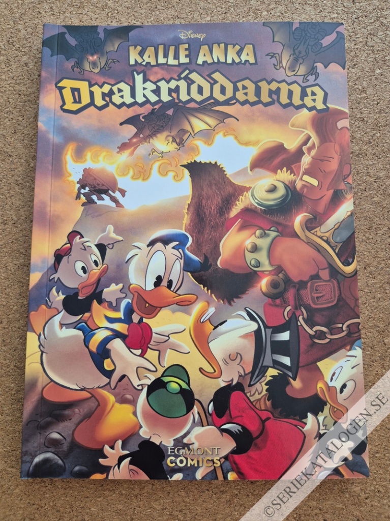 Framsida på Kalle Ankas bästa #3 - Kalle Anka - Drakriddarna (2022)