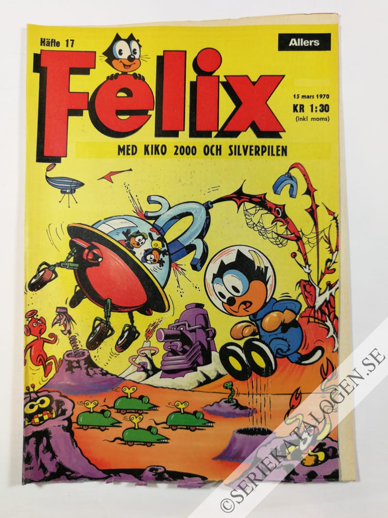 Framsida på Felix #17 (1970)