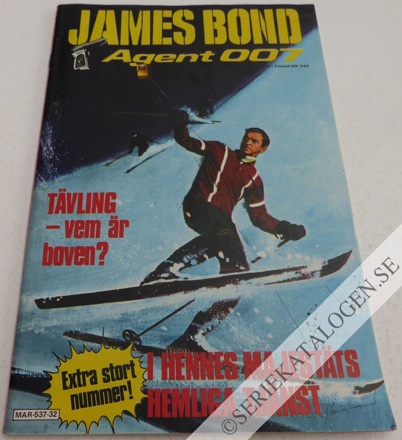Framsida på James Bond agent 007 #32 (1975)